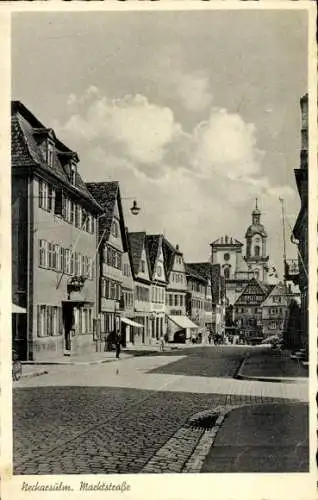 Ak Neckarsulm in Württemberg, Marktstraße