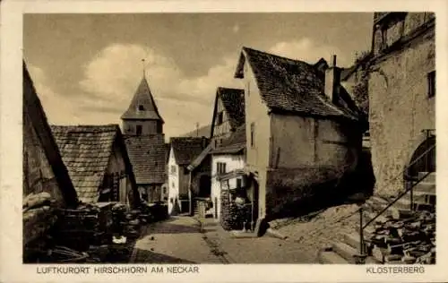 Ak Hirschhorn am Neckar Hessen, Klosterberg