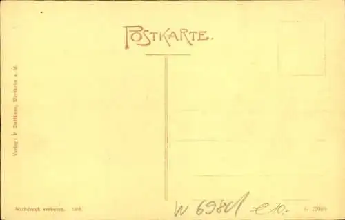 Ak Wertheim am Main, Marktplatz