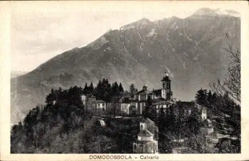 Ak Domodossola Piemonte, Calvario