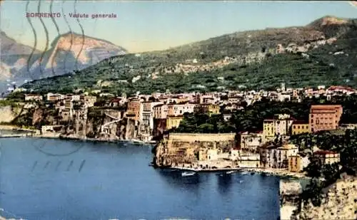 Ak Sorrento Campania, Veduta generale