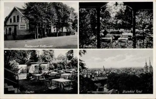 Ak Bielefeld in Nordrhein Westfalen, Restaurant Treffpunkt, Detmolder Straße 43, Emil Graner