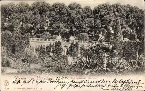 Ak Potsdam in Brandenburg, Sicilianischer Garten