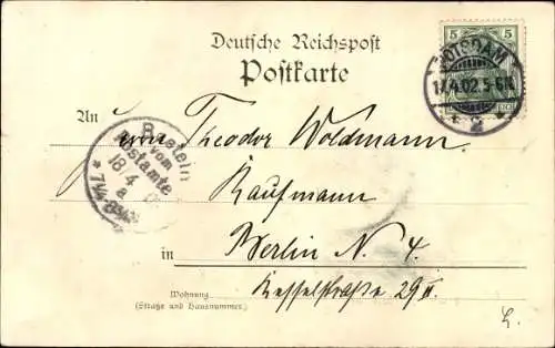 Ak Potsdam in Brandenburg, Sicilianischer Garten