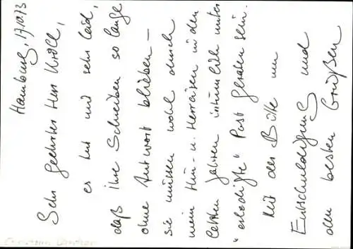 Ak Schauspieler Christoph Bantzer, Portrait, Autogramm