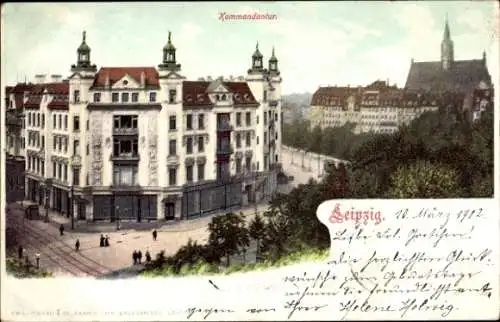 Litho Leipzig in Sachsen, Kommandantur