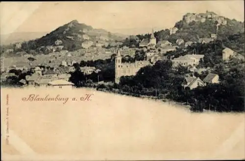 Ak Blankenburg am Harz, Gesamtansicht