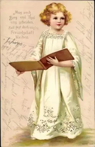 Litho Mag auch Berg und Thal uns scheiden, soll fest doch unsere Freundschaft bleiben