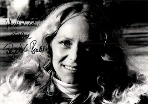 Ak Schauspielerin Angelika Bender, Autogramm, Portrait