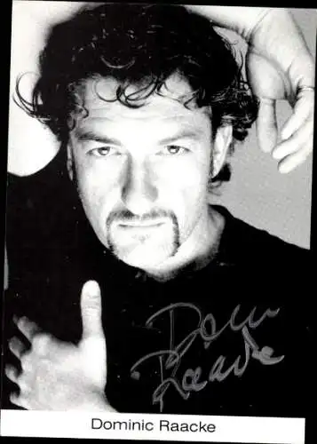 Ak Schauspieler Dominic Raake, Portrait, Autogramm