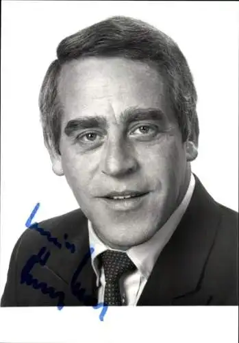 Ak Schauspieler Helmuth Bendt, Portrait, Autogramm