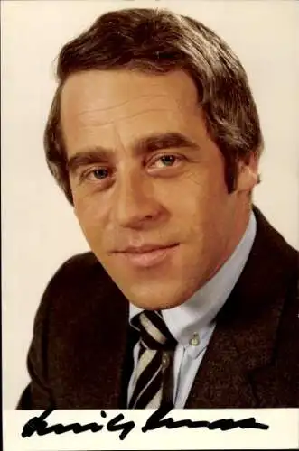 Ak Schauspieler Helmuth Bendt, Portrait, Autogramm