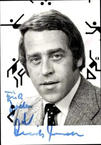 Ak Schauspieler Helmuth Bendt, Portrait, Autogramm