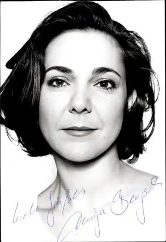 Ak Schauspielerin Dunja Bengsch, Portrait, Autogramm