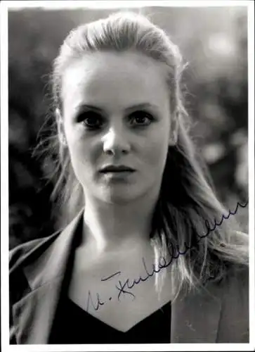 Ak Schauspielerin Ulrike Beukelmann, Portrait, Autogramm