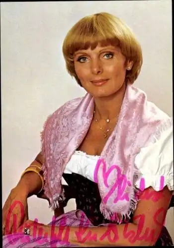 Ak Schauspielerin Ruth Maria Kubitschek, Portrait, Autogramm