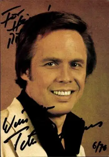 Ak Sänger Peter Kraus, Portrait, Jupiter Records