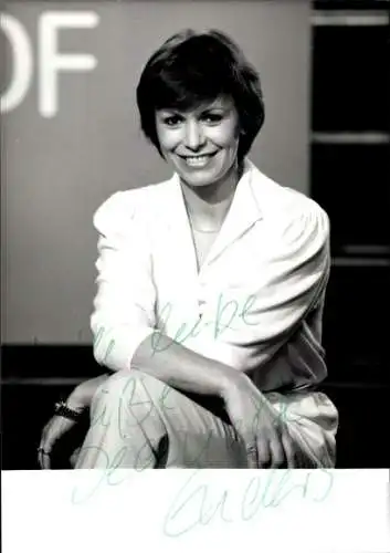 Ak Schauspielerin Jeanette Enders-Schiemann, Portrait, Autogramm