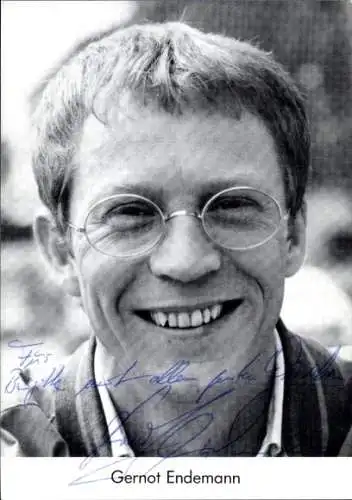Ak Schauspieler Gernot Endemann, Portrait, Autogramm