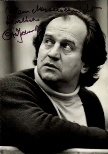 Ak Schauspieler Otto Schenk, Portrait, Autogramm