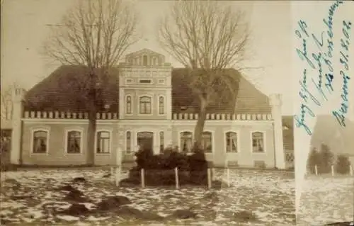 Foto Ak Zierzow Grabow in Mecklenburg, Gutshaus