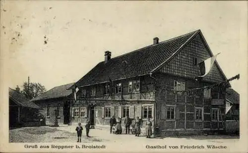 Ak Reppner Salzgitter in Niedersachsen, Gasthof von Friedrich Wäsche