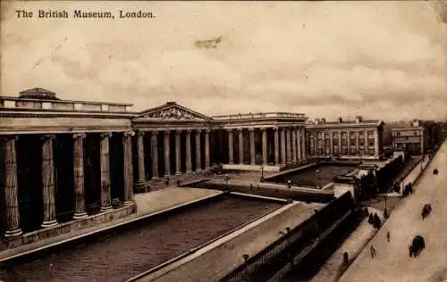 Ak London City England, British Museum