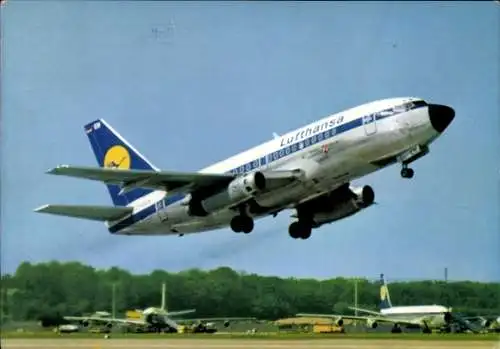 Ak Passagierflugzeug Boeing 737 City Jet der Lufthansa