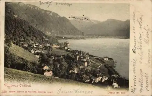 Ak Veytaux Chillon Kanton Waadt, Totale