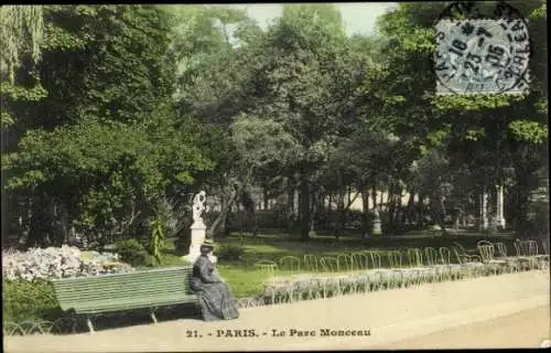 Ak Paris VIII, Parc Monceau