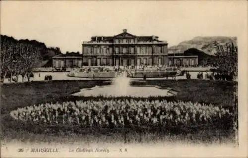 Ak Marseille Bouches du Rhône, La Chateau Borely