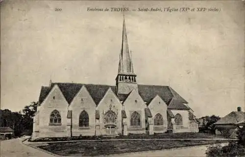 Ak Saint-André Aube, Kirche, XV et XVI siecles