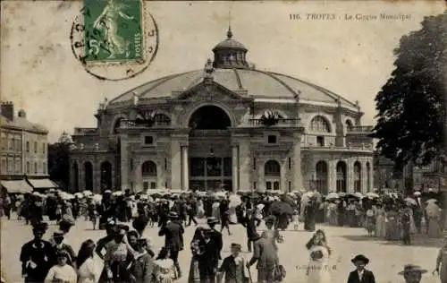 Ak Troyes Aube, Zirkus Municipal