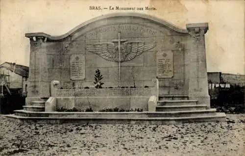 Ak Bras sur Meuse, Monument aux Morts