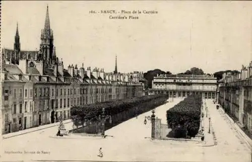 Ak Nancy Meurthe et Moselle, Place de la Carriere
