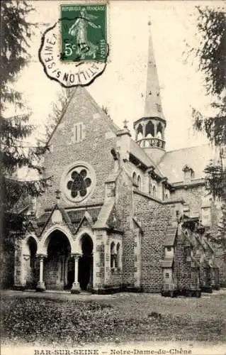 Ak Bar sur Seine Aube, Notre-Dame-du-Chene