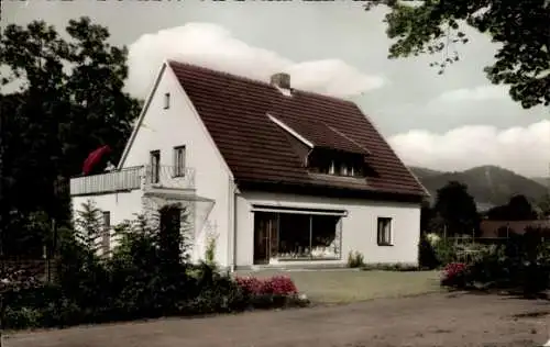 Ak Escherlich Bad Berneck im Fichtelgebirge Bayern, Gästehaus Andr. Engelbrecht