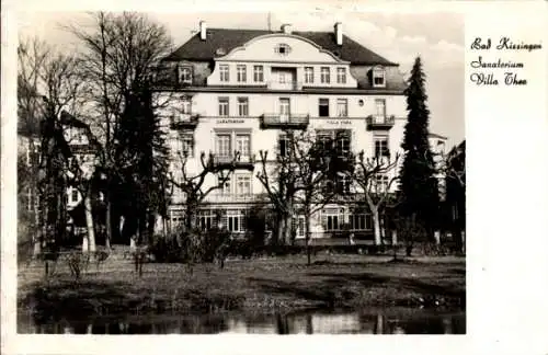 Ak Bad Kissingen Unterfranken Bayern, Sanatorium Villa Thea