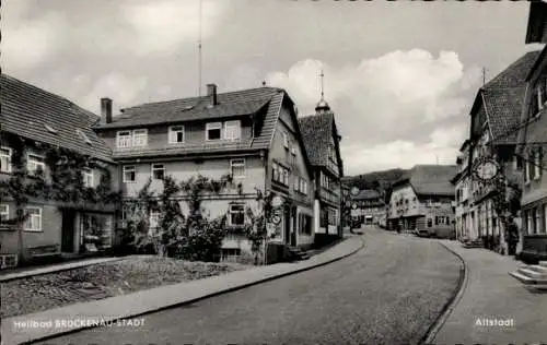 Ak Bad Brückenau im Sinntal Unterfranken, Altstadt