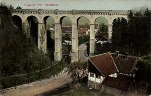 Ak Kreiensen Einbeck, Viadukt