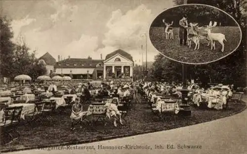 Ak Kirchrode Hannover in Niedersachsen, Tiergarten-Restaurant, Inh. Ed. Schwarze