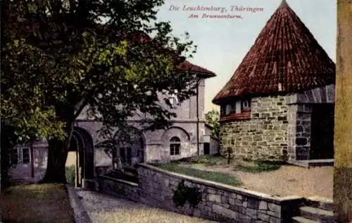 Ak Seitenroda in Thüringen, Leuchtenburg, Brunnenturm