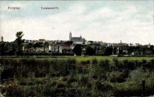 Ak Fritzlar in Hessen, Gesamtansicht