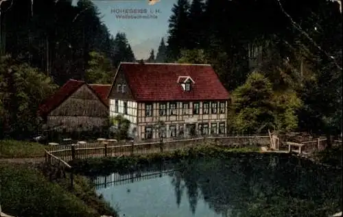 Ak Braunlage im Oberharz, Wolfsbachmühle