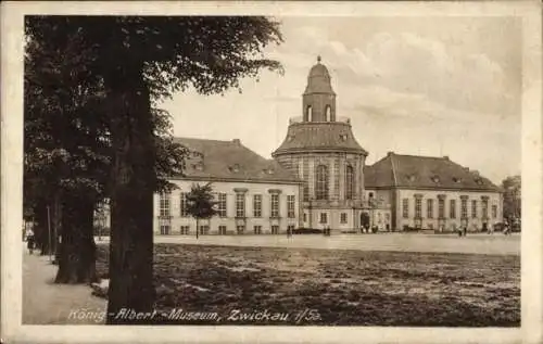 Ak Zwickau in Sachsen, König-Albert-Museum