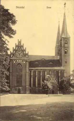 Ak Stendal in der Altmark, Dom