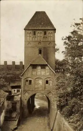 Ak Tangermünde an der Elbe, Roßpforte