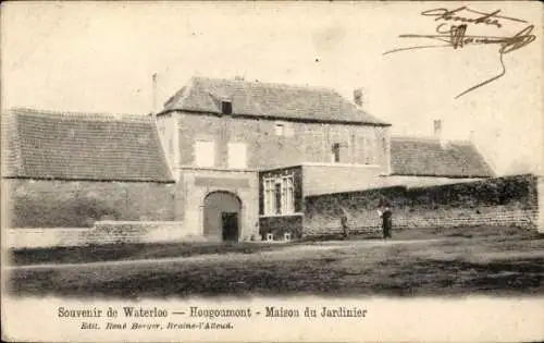 Ak Waterloo Wallonisch-Brabant, Hougoumont, Maison du Jardinier