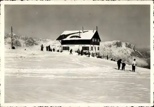 Ak Trento Trient Südtirol, Capanna Palon, Paganella, Winter