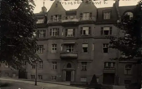 Foto Ak Bogenhausen München, Herzogparkstraße 3, Wohnhaus